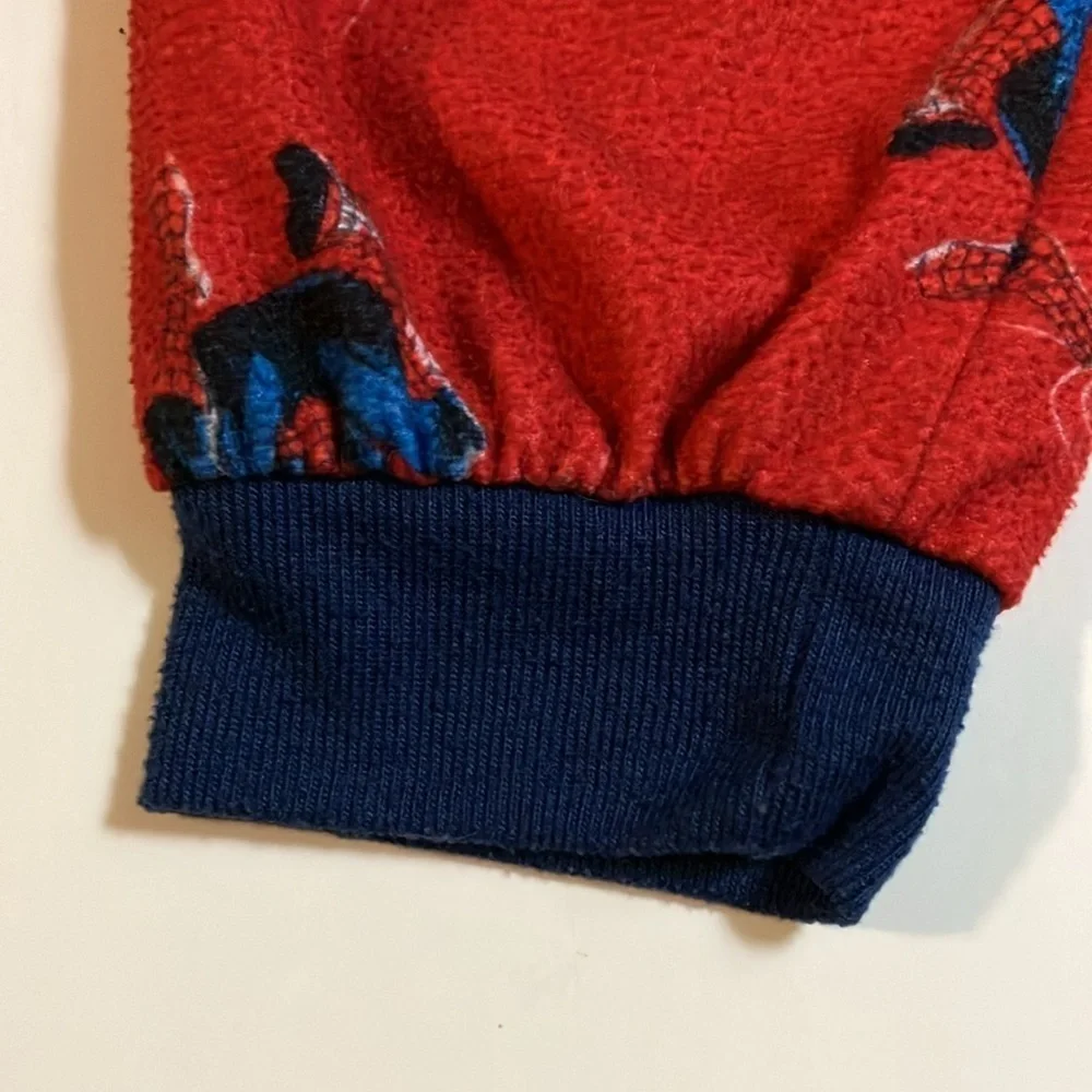 MARVEL Child’s Officially Licensed SPIDER MAN PJ SET Size 4/5  Red/Blue Preowned